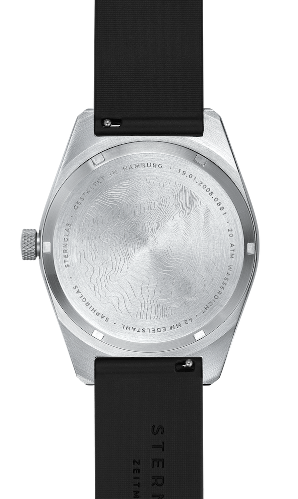 Sternglas Watch Marus Automatic Green Rubber S02-MA09-KA01 Image 2
