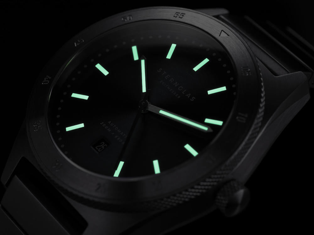 Sternglas Watch Marus Automatic Green Steel S02-MA09-ME03 Image 5