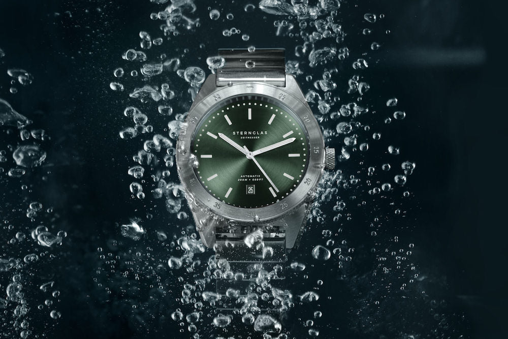 Sternglas Watch Marus Automatic Green Steel S02-MA09-ME03 Image 9