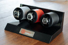 Swiss Capsule Watch Winder Triple Rack Red Silver Black PR3 PC 001 SCR PR3 PC 001 Image 1