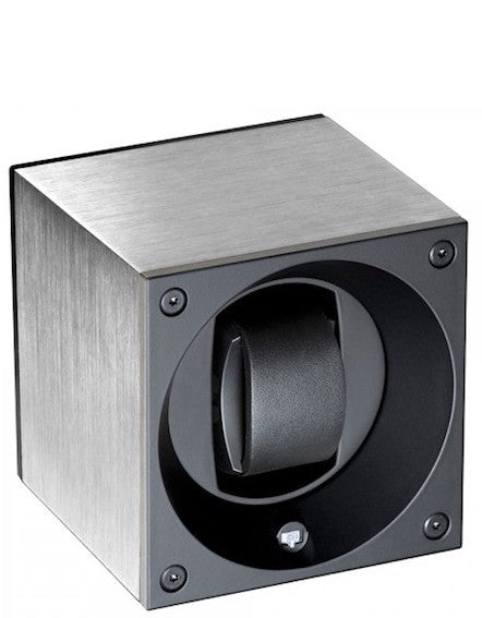 Swiss Kubik Watch Winder Single Aluminium Natural Brushed SK01.AE000 Image 1