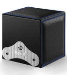 Swiss Kubik Watch Winder Single Masterbox Racing Line Blue Stitching SK01-CV-RC-BLEU Image 2