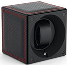Swiss Kubik Watch Winder Single Masterbox Racing Line Red Stitching SK01.CV.RC.ROUGE Image 1