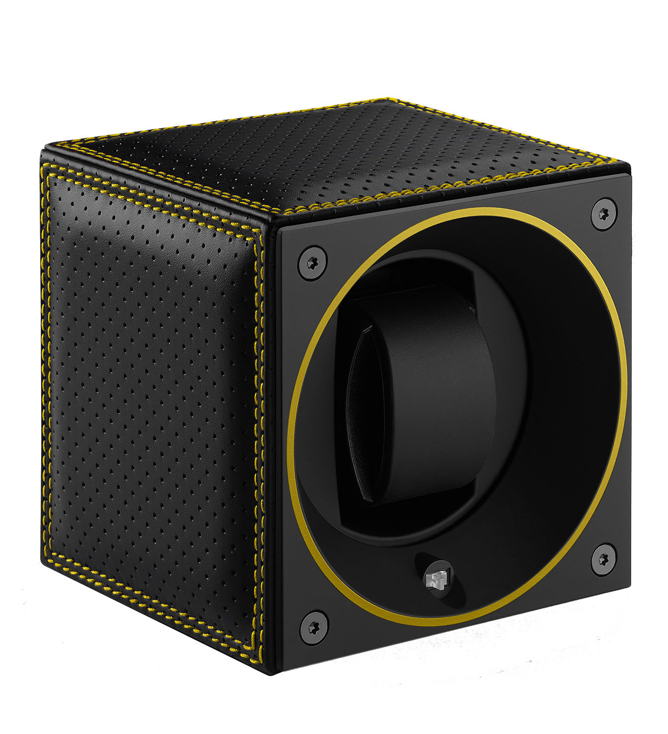 Swiss KubiK Watch Winder Single Racing Yellow Racing Yellow Image 1