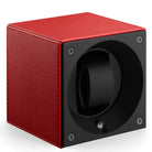 Swiss KubiK Watch Winder Single Red leather SK01-CV-Rouge Image 1