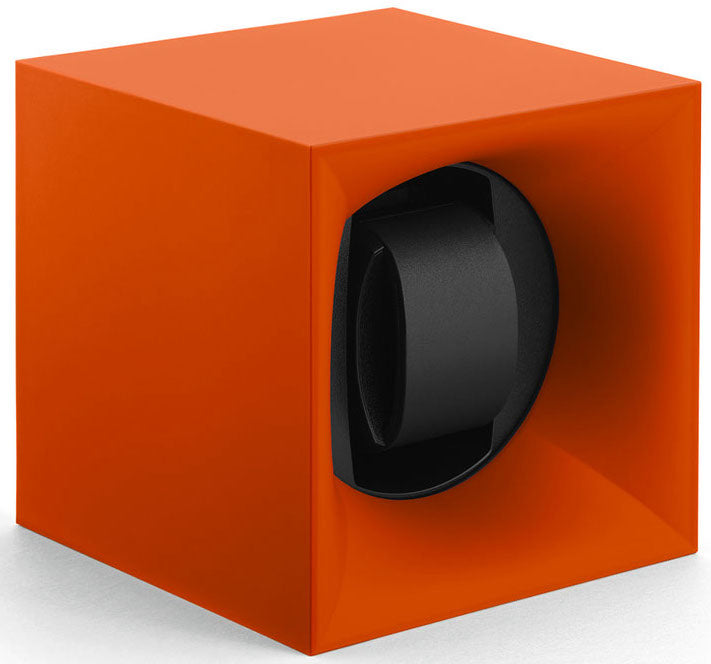 Swiss Kubik Watch Winder Single Startbox Orange SK01.STB.010 Image 1