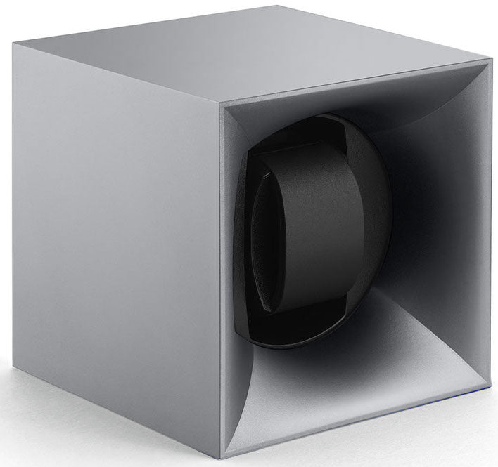 Swiss Kubik Watch Winder Single Startbox Silver D SK01.STB.000 Image 1