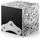 Swiss Kubik Watch Winder Single Startbox White Black Print SK01.STB.013.MVT Image 2