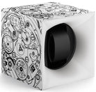 Swiss Kubik Watch Winder Single Startbox White Black Print SK01.STB.013.MVT Image 3