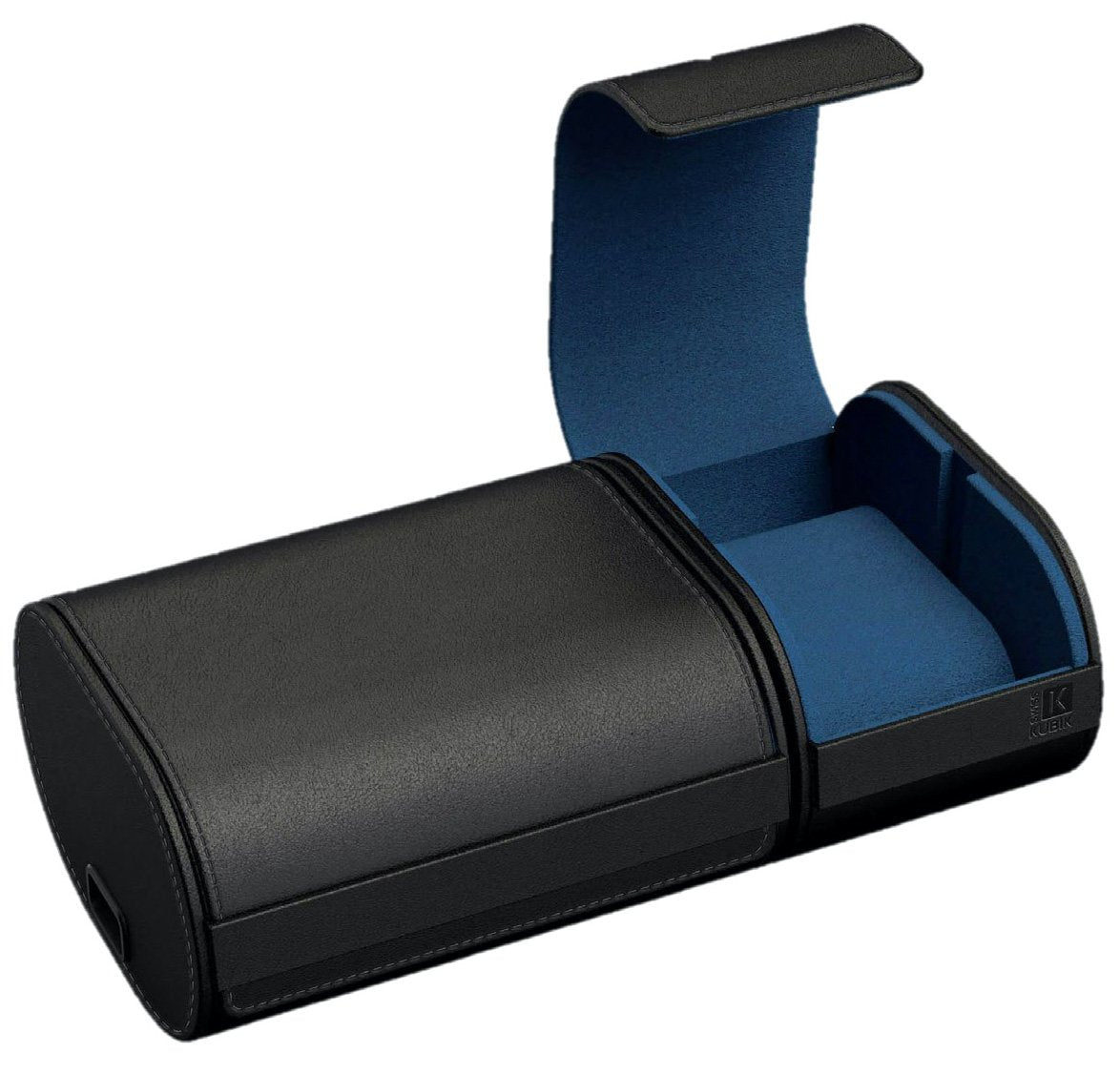 Swiss Kubik Watch Winder Travelbox Black Leather SK.01.TB003 Image 1