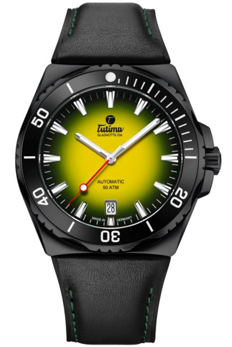 Tutima M2 Seven Seas S Black PVD Watch 6156-11 Image 1