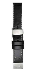 U-Boat 53mm Leather Black Plate Deployment Extra Long Version UBT-S-026 Image 1