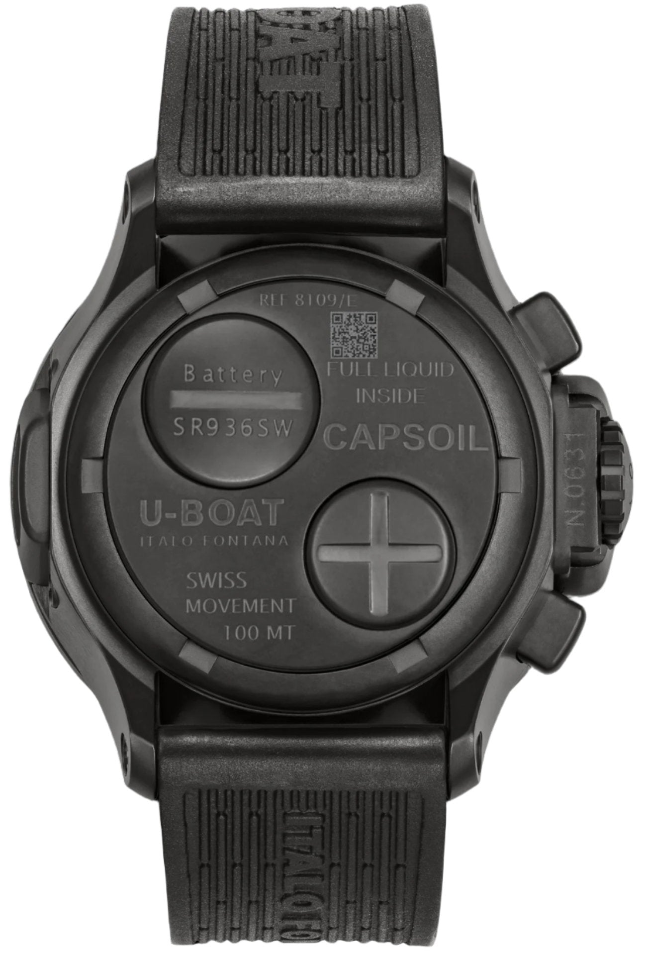 U-Boat Capsoil 45 Chrono DLC Watch 8109/E Image 2