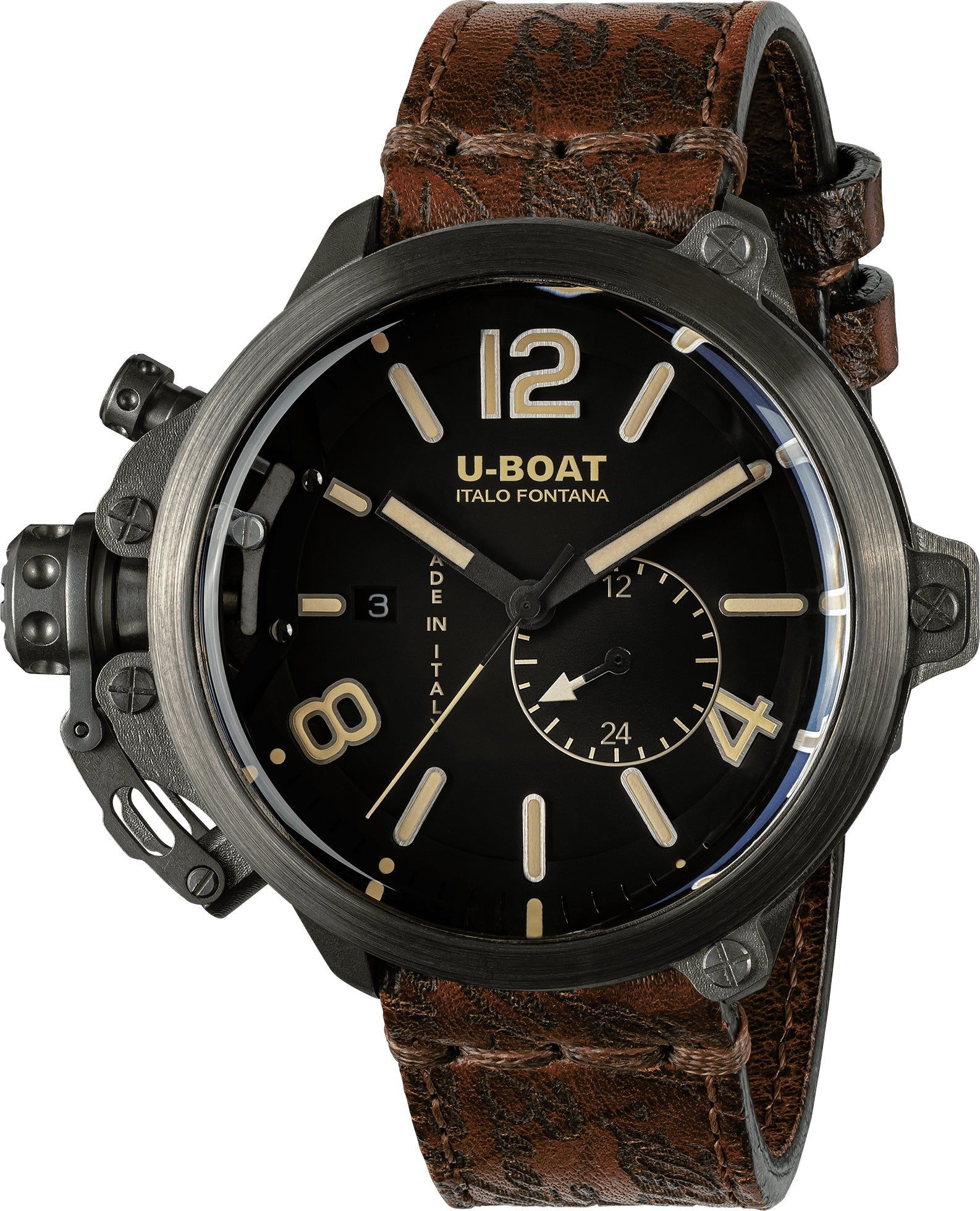 U-Boat Capsule 50mm Titanium BK BE Limited Edition Watch 8805 Image 1