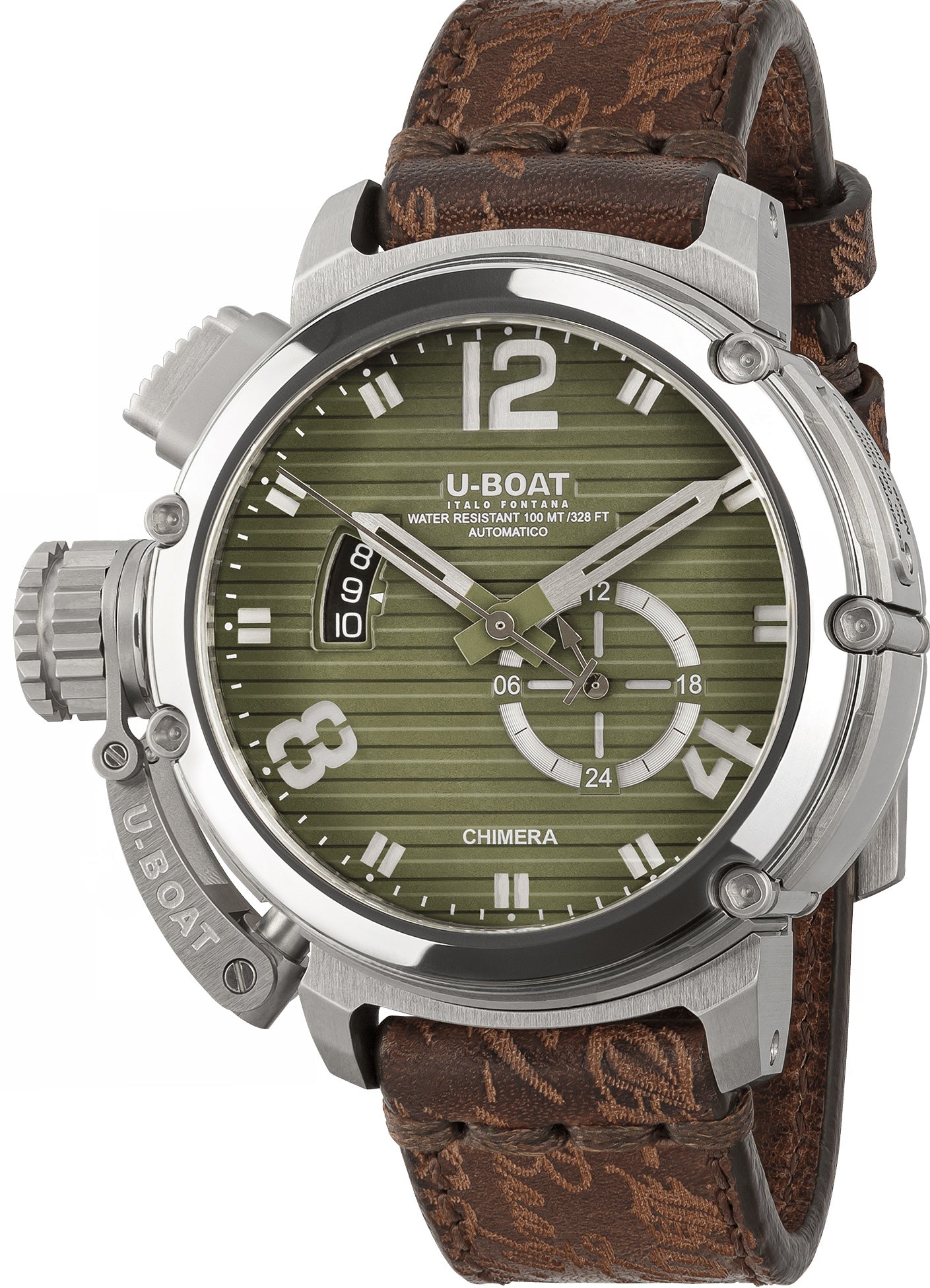 U-Boat Chimera 46mm SS Verde Limited Edition Watch 9604 Image 1