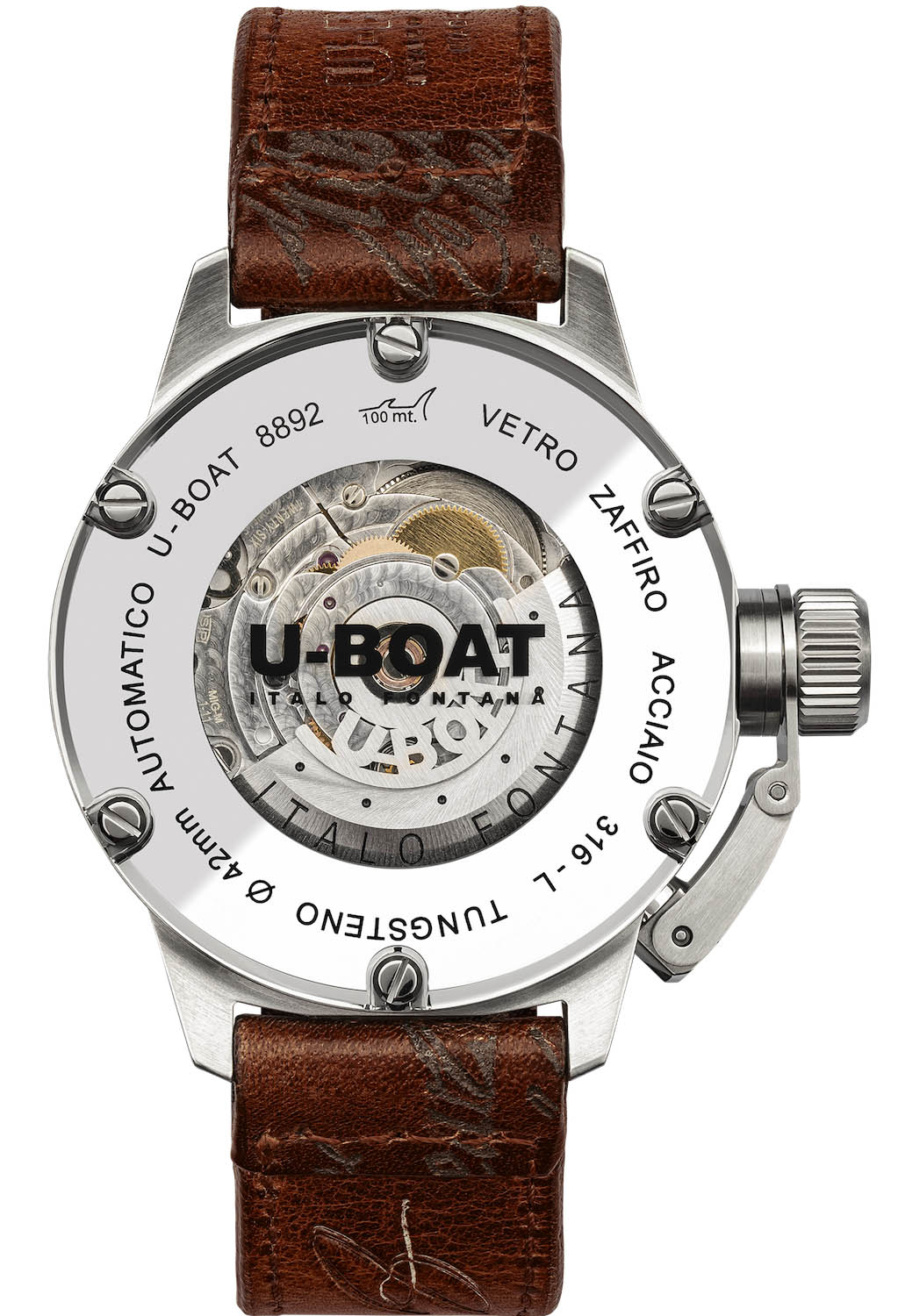 U-Boat Classico 42 Tungsten Beige Watch D 8892 Image 2