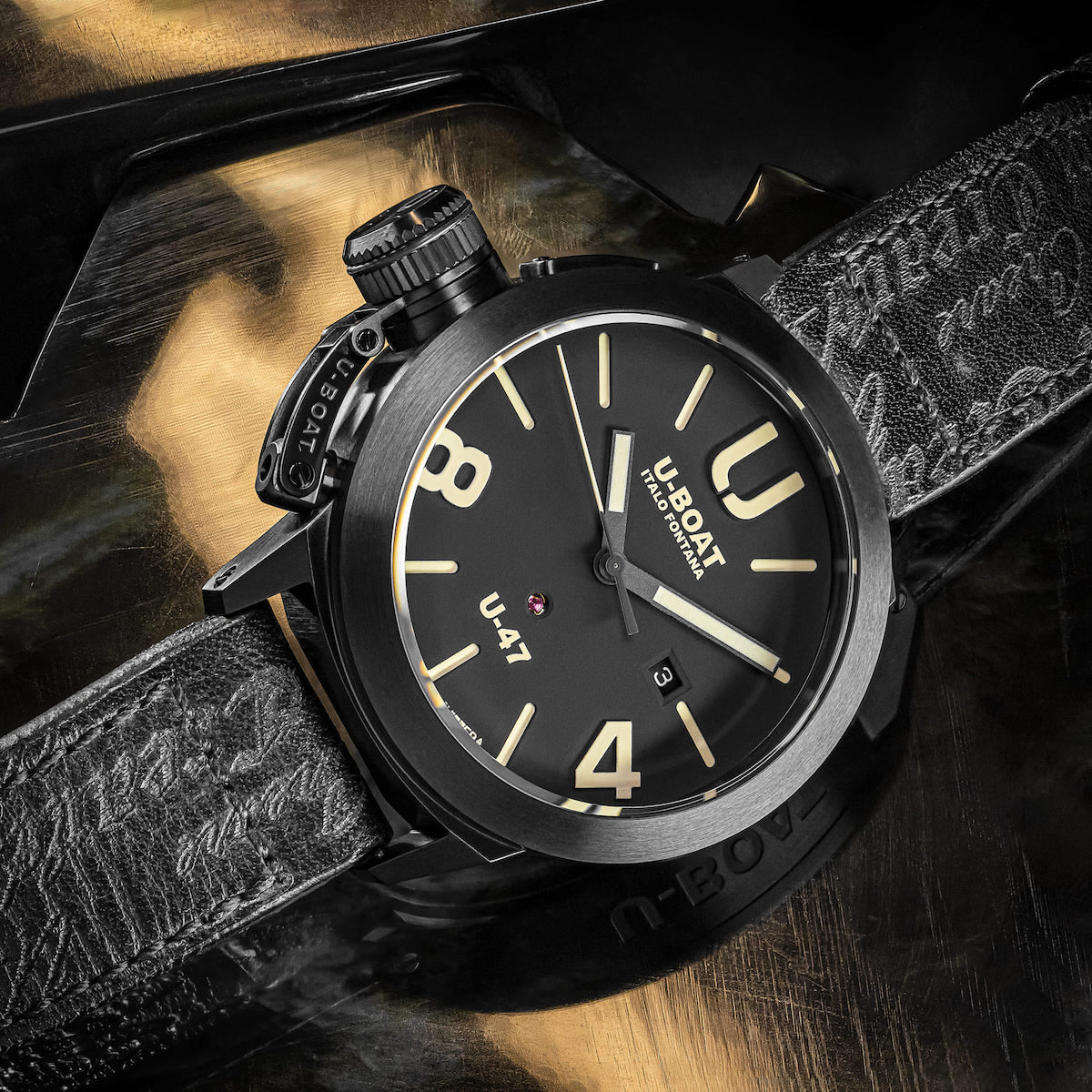U-Boat Classico U-47 AB1 Watch 9160 Image 3