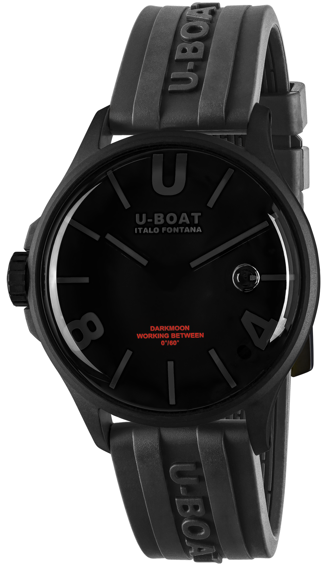 U-Boat Darkmoon 40 Black Curve PVD Watch 9545 Image 1