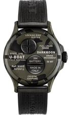 U-Boat Darkmoon 40 Camouflage Black Curve Watch 9552 Image 2