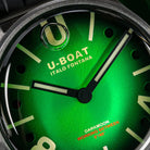 U-Boat Darkmoon  41.5mm Green SS Soleil Watch 9502/B Image 4