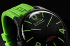 U-Boat Darkmoon 44 Black Green Curve PVD Watch D UBT-1071 Image 3