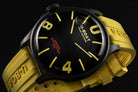 U-Boat Darkmoon 44 Black Yellow Curve PVD Watch D UBT-1068 Image 3
