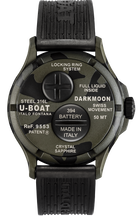 U-Boat Darkmoon 44 Camouflage Black Curve Grey Watch D UBT-1066 Image 2
