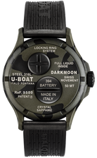 U-Boat Darkmoon 44 Camouflage Grey Curve Black D 9550 Image 2