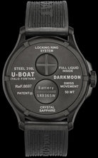 U-Boat Darkmoon 44 Cardinal Red PVD Watch 8697/B Image 2