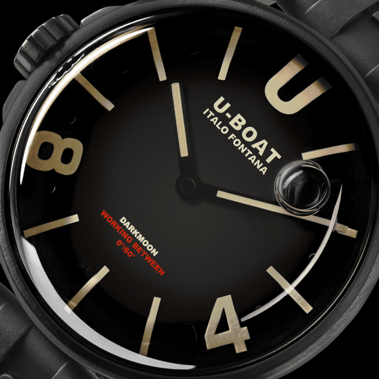 U-Boat Darkmoon Black PVD Watch 9019/B Image 4