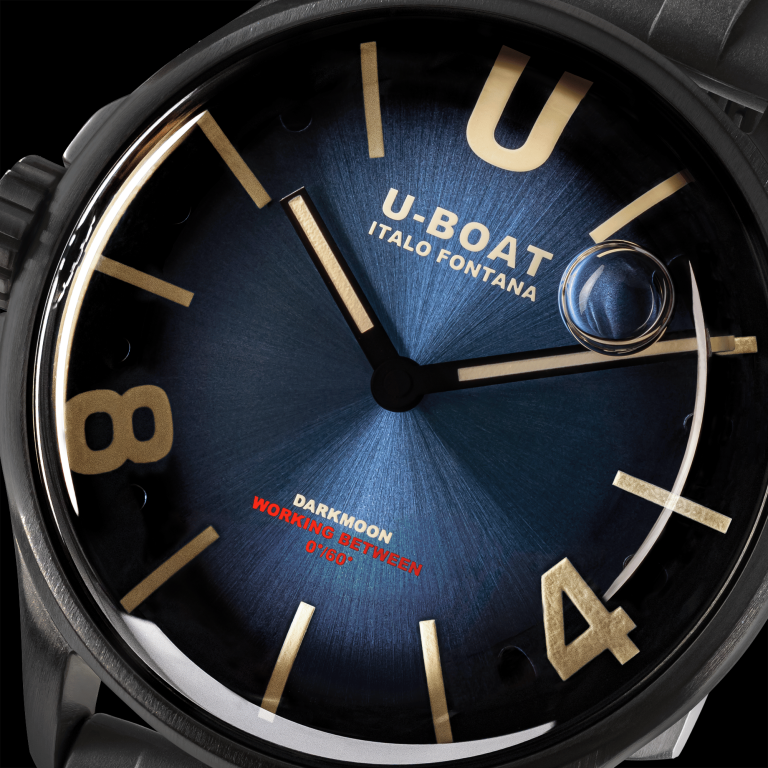 U-Boat Darkmoon Blue PVD Soleil Watch 9020/C Image 4