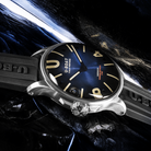 U-Boat Darkmoon Blue SS Soleil Watch 9021/C Image 3