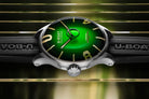 U-Boat Darkmoon Noble Green SS Watch 8702/E Image 3