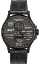 U-Boat Darkmoon Red Glass PVD Watch 8466/D Image 2