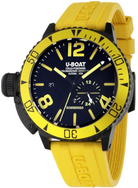 U-Boat Sommerso 46 DLC Aluminium Yellow Bezel D 9668 Image 1