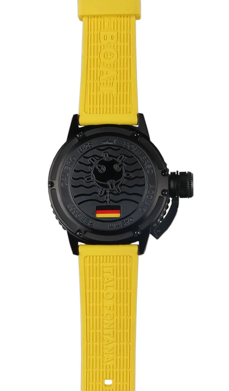 U-Boat Sommerso 46 DLC Aluminium Yellow Bezel D 9668 Image 2
