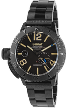 U-Boat Sommerso 46mm DLC Bracelet Watch 9015/MT Image 1