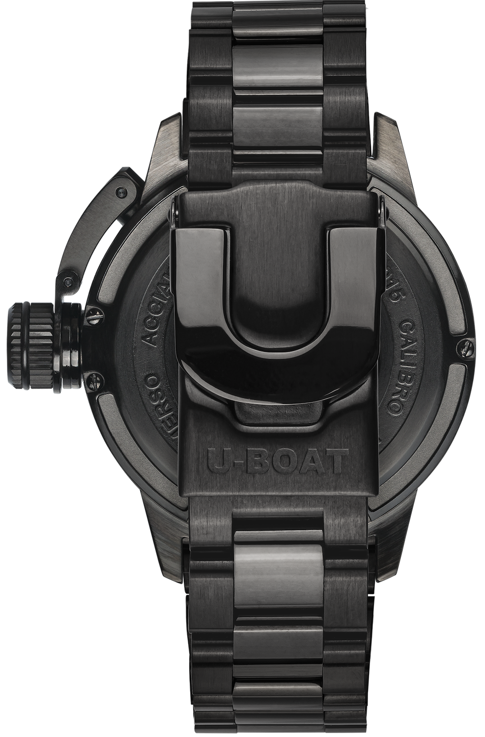 U-Boat Sommerso 46mm DLC Bracelet Watch 9015/MT Image 2