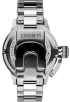 U-Boat Sommerso Ghiera Ceramica Nera Quadrante Bordeaux Bracelet Watch 9521/MT Image 2