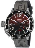 U-Boat Sommerso Ghiera Ceramica Nera Quadrante Bordeaux Watch 9521 Image 1