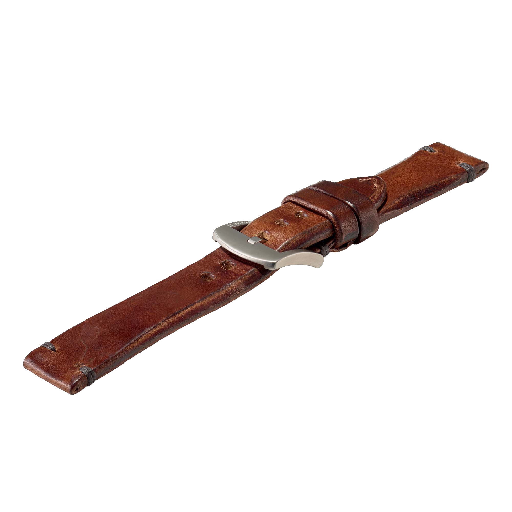 U-Boat Strap 4105 SS 20/20 Leather Brown Buckle 4105 Image 1