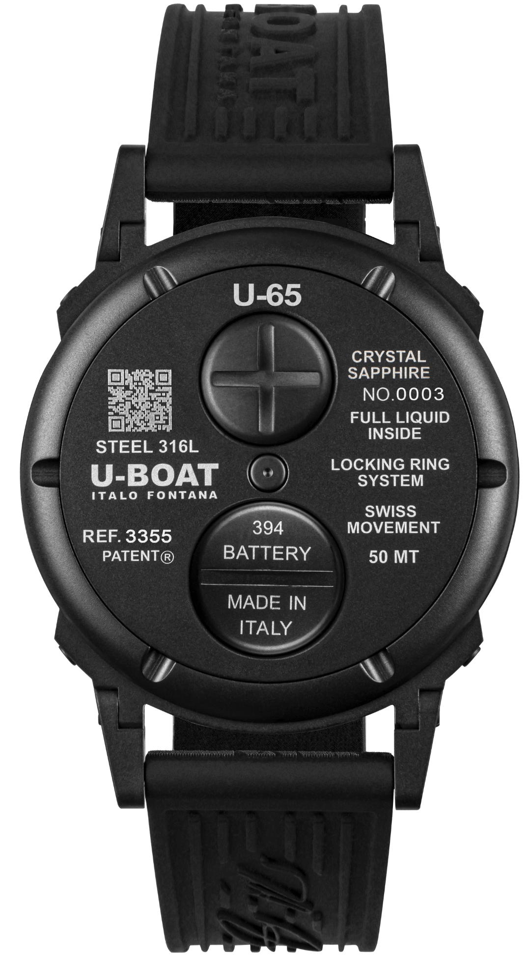 U-Boat U-65 PVD White 44mm Watch Pre-Order 3355 Image 2