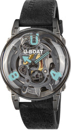U-Boat U-65 SS Turquoise 44mm Watch 3352 Image 1