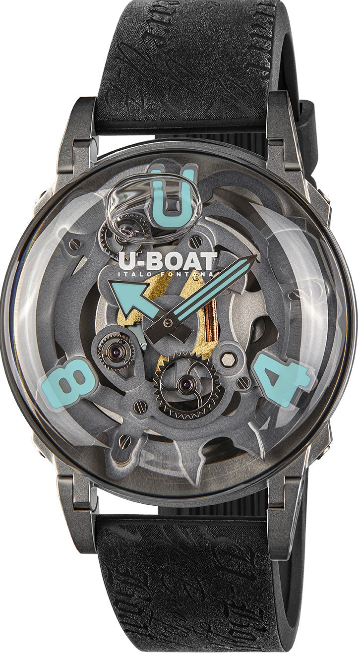 U-Boat U-65 SS Turquoise 44mm Watch 3352 Image 1
