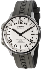 U-Boat Watch Capsoil Doppiotempo 45 SS White D 8888/B Image 1