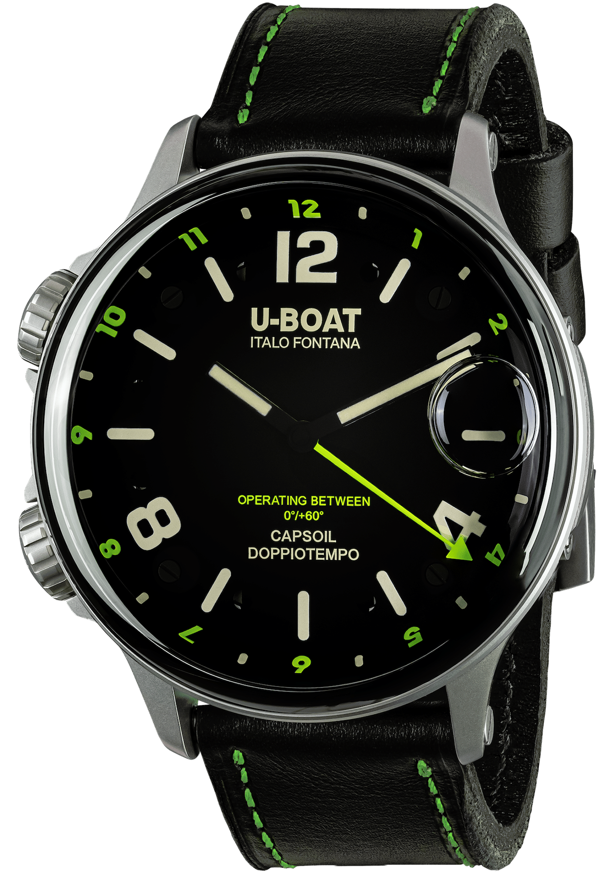 U-Boat Watch Capsoil Doppiotempo 55 Green Rehaut SS D 9676 Image 1