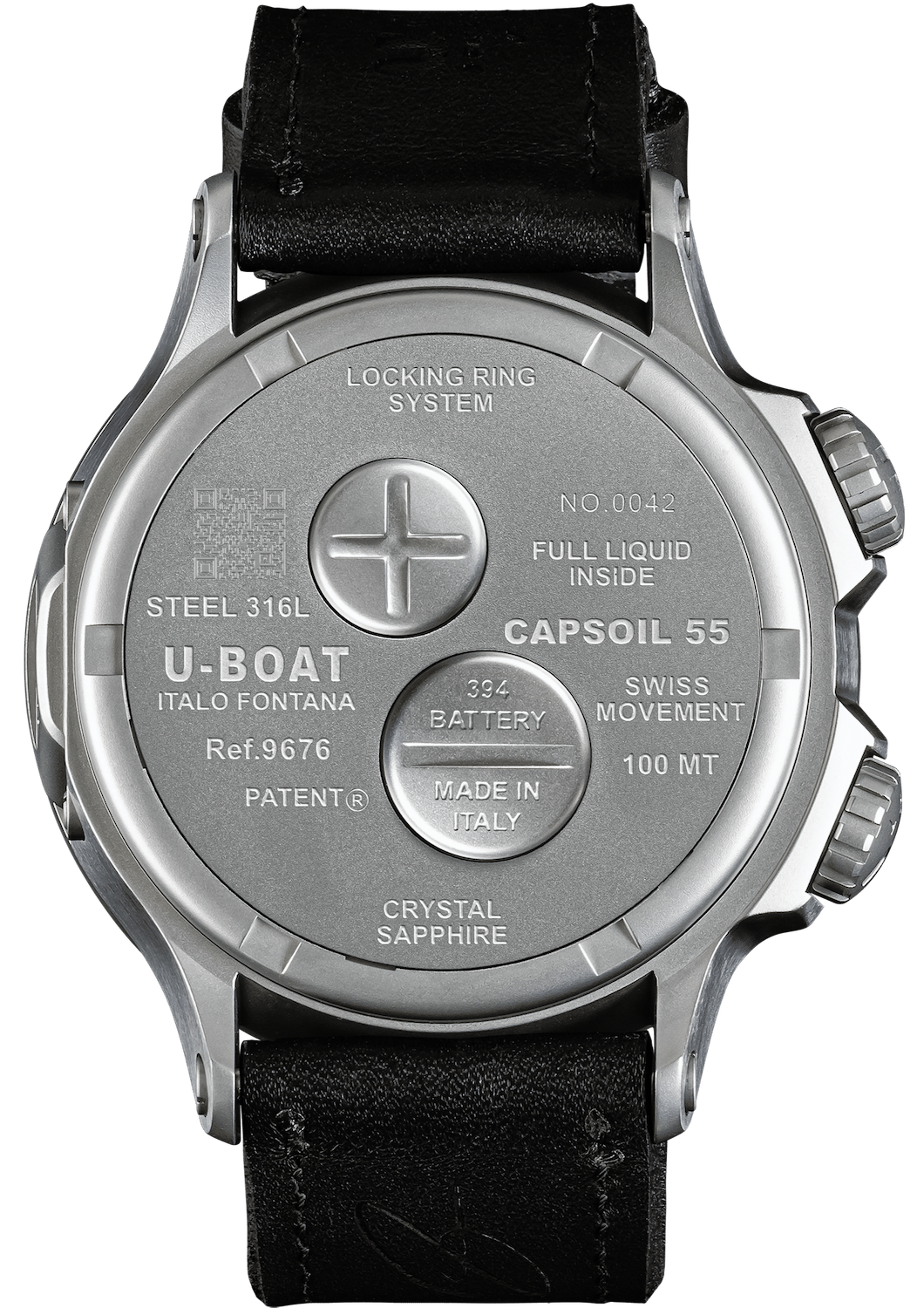 U-Boat Watch Capsoil Doppiotempo 55 Green Rehaut SS D 9676 Image 2