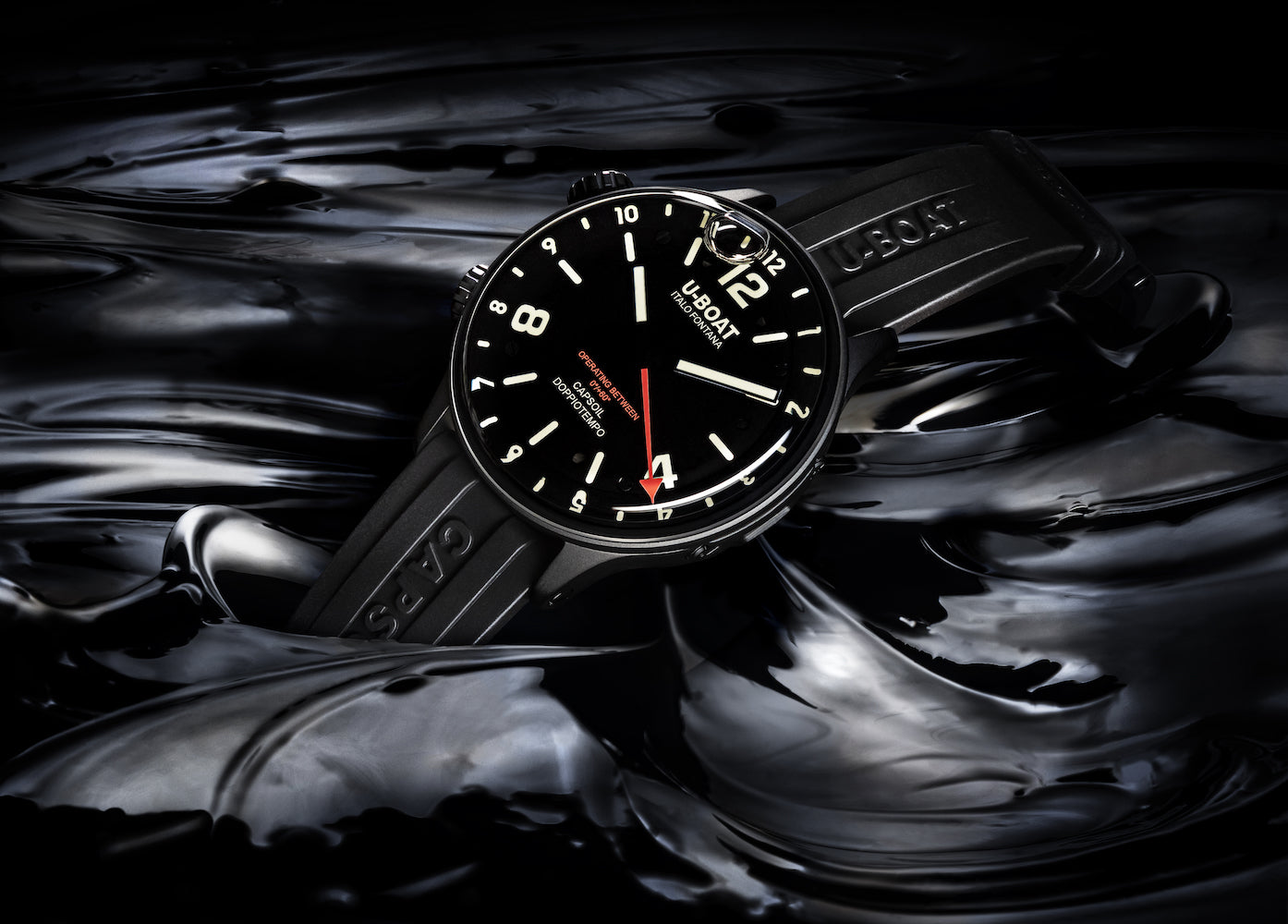 U-Boat Watch Capsoil Doppiotempo DLC D 8770/A Image 2