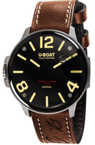 U-Boat Watch Capsoil SS Leather Strap D 8110/A Image 1