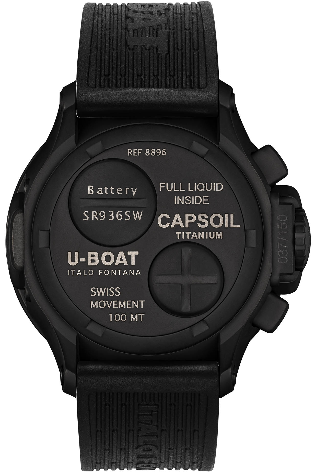 U-Boat Watch Capsoil Titanio Limited Edition D 8896 Image 2